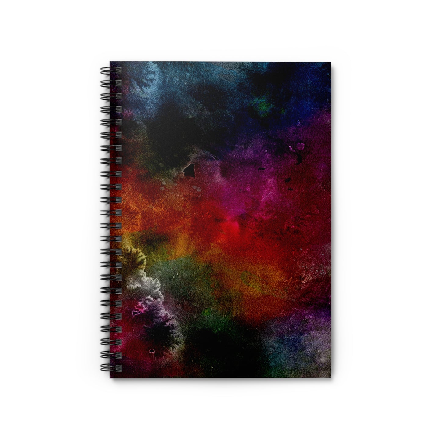 Explosión Oscura - Cuaderno Espiral Inovax (Línea Reglada)