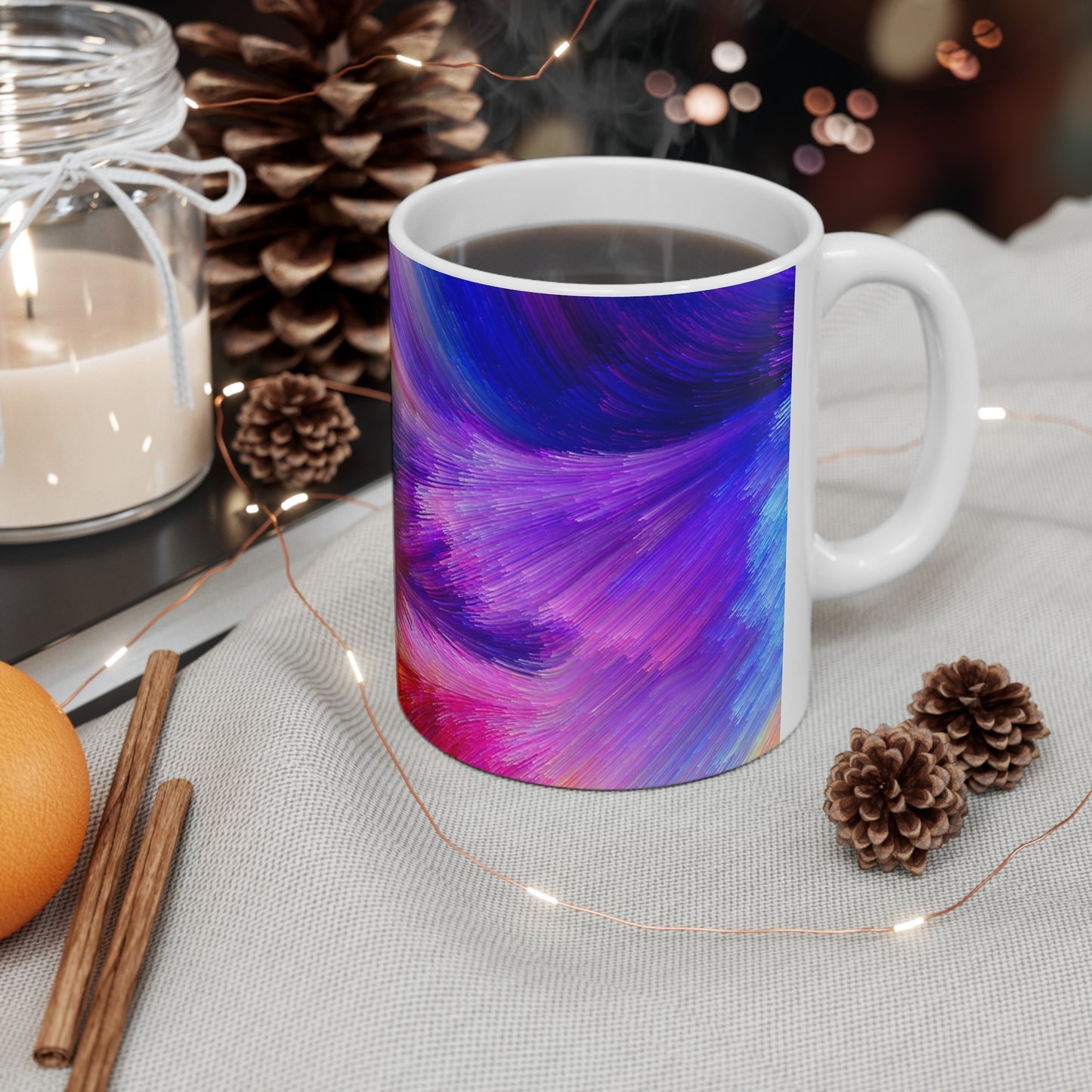 Neon Splash - Inovax Ceramic Mug 11oz