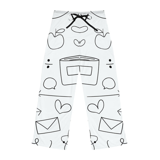 Doodle - Pantalones de pijama para mujer Inovax