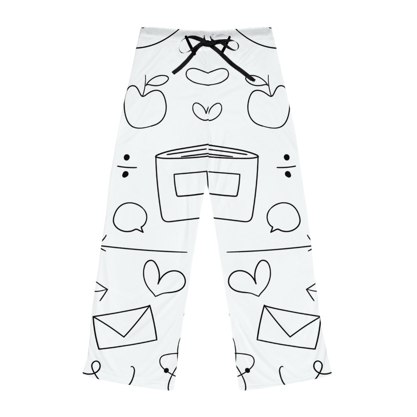 Doodle - Pantalones de pijama para mujer Inovax