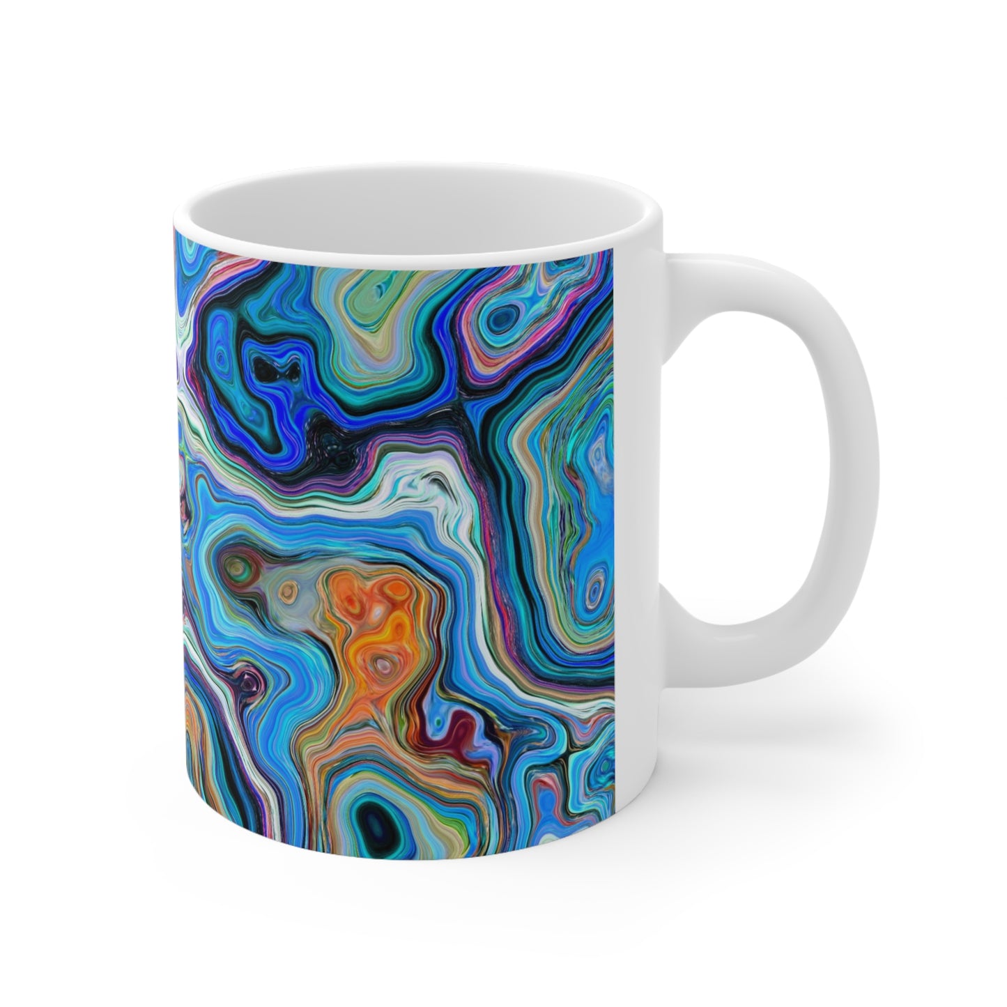 Líquido Trippy - Taza de cerámica Inovax 11oz