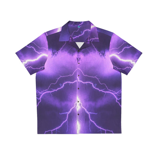 Electric Thunder - Camisa hawaiana para hombre Inovax