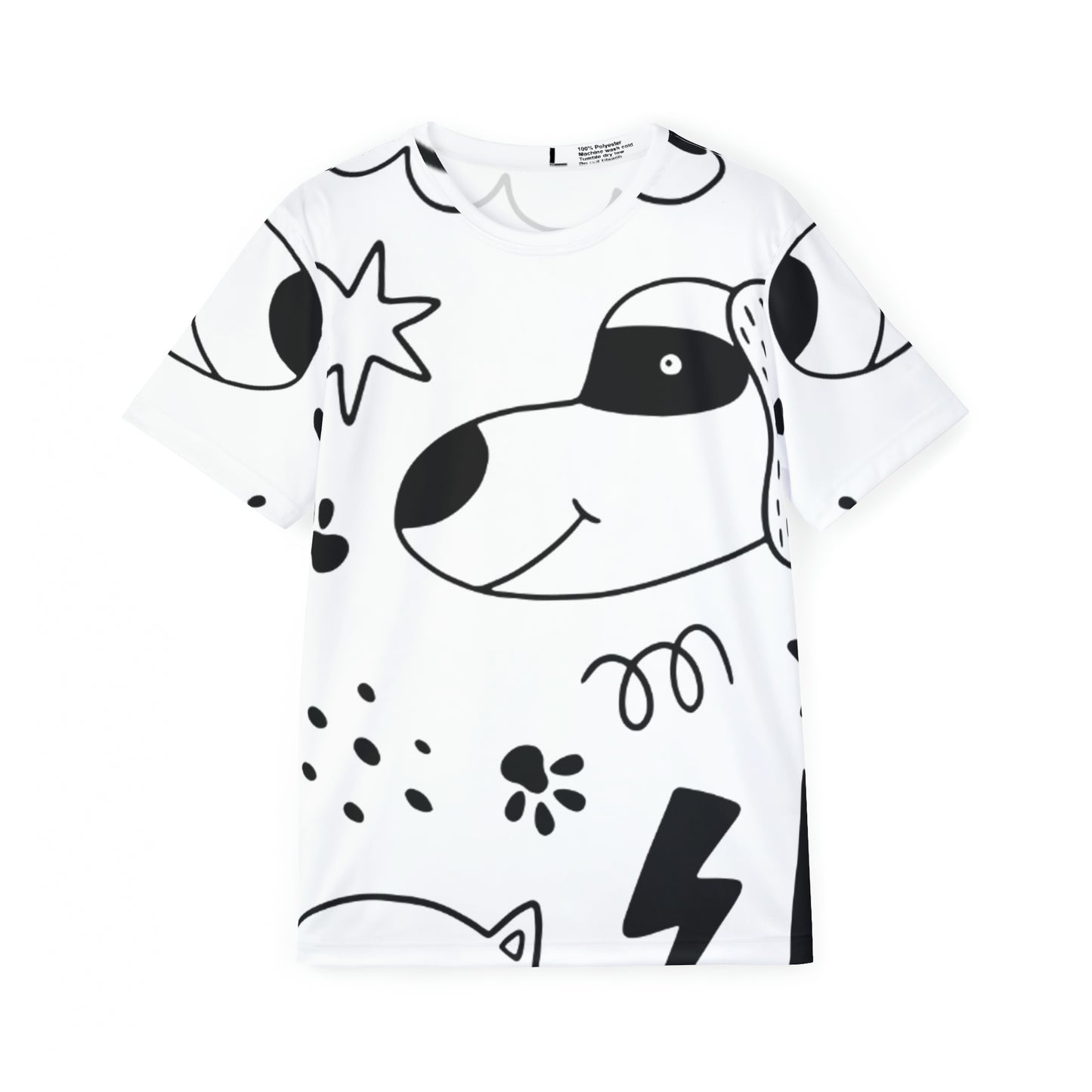 Doodle Chiens et Chats - Maillot de sport Inovax pour hommes