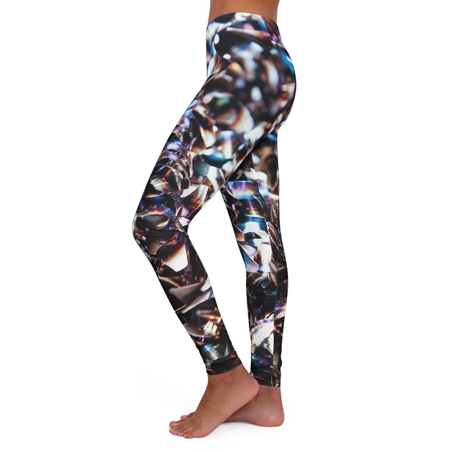 Liquid Metalic - Legging en spandex Inovax pour femme