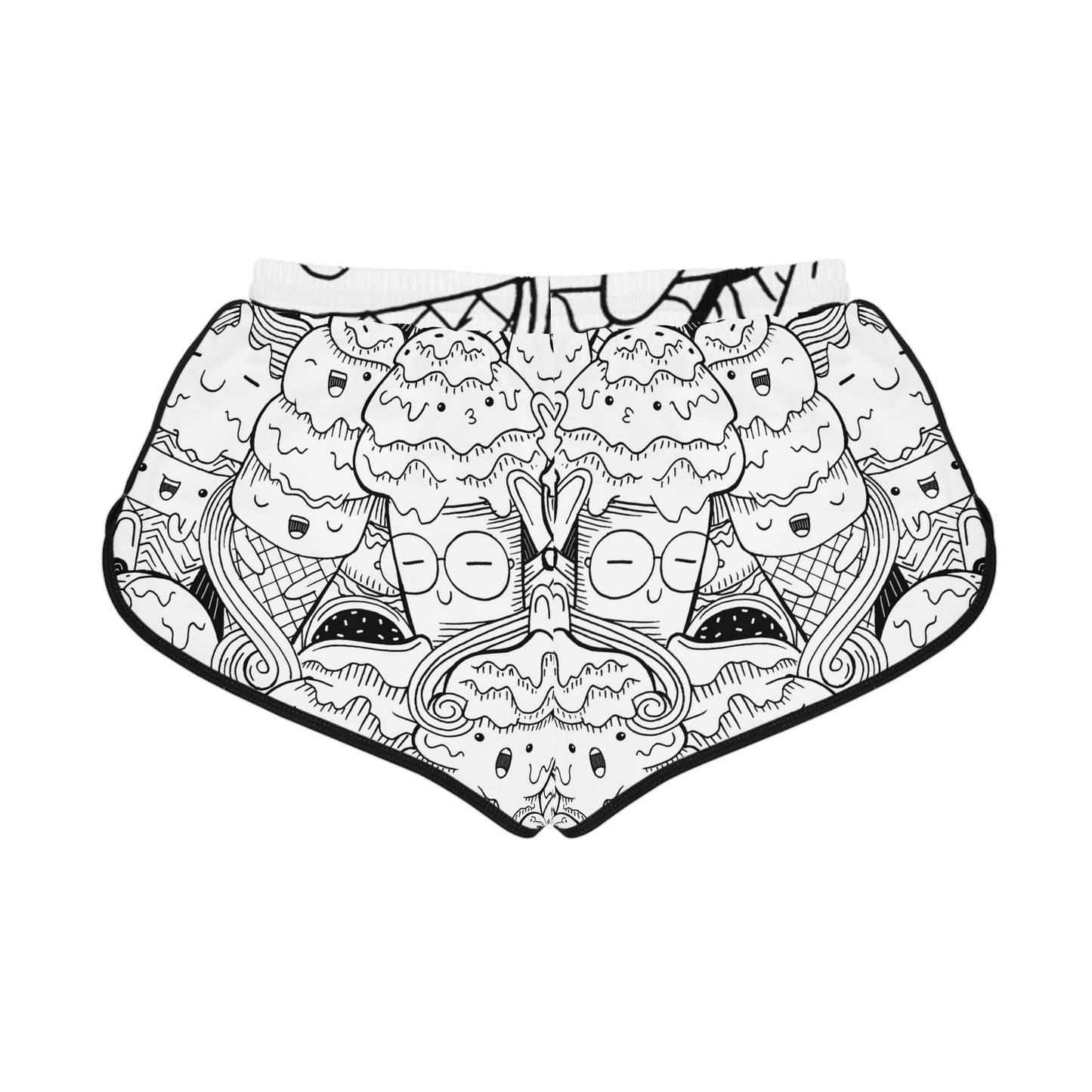 Doodle Icecream - Inovax Women's Relaxed Shorts