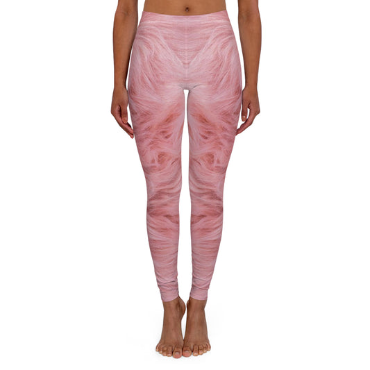 Pink Teddy - Inovax Women's Spandex Leggings