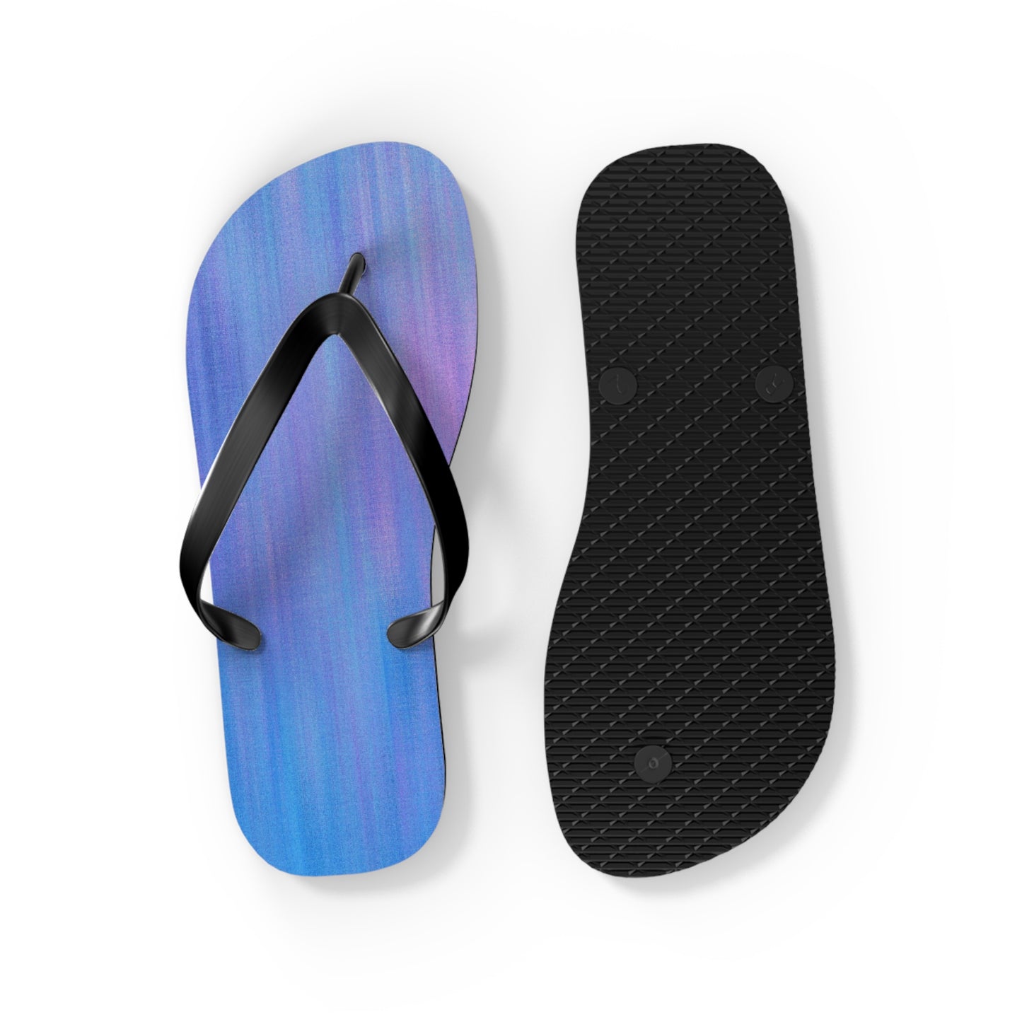 Blue & Purple Metalic - Inovax Flip Flops