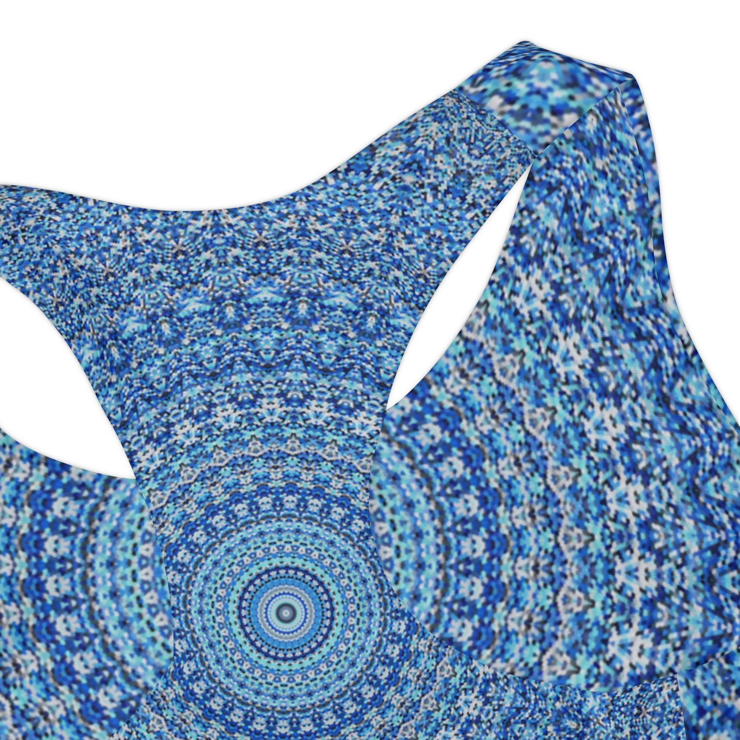 Mandala bleu - Maillot de bain deux pièces pour filles Inovax