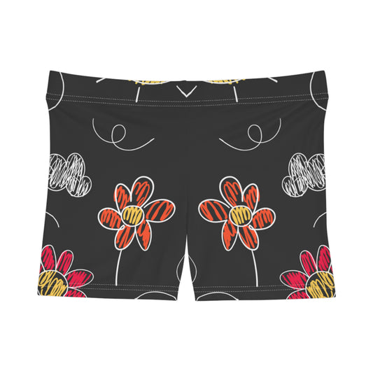 Kids Doodle Playground - Pantalones cortos para mujer Inovax