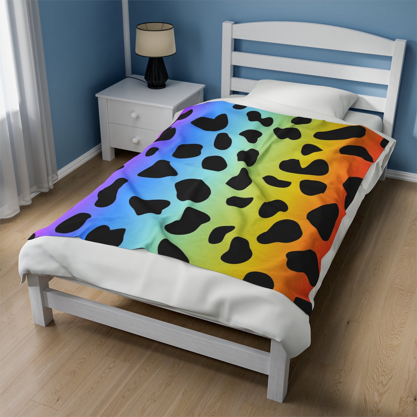 Colorful Jaguar - Inovax Velveteen Plush Blanket