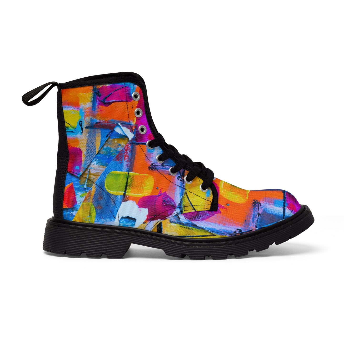 Square Colors - Inovax Woman's Canvas Boots