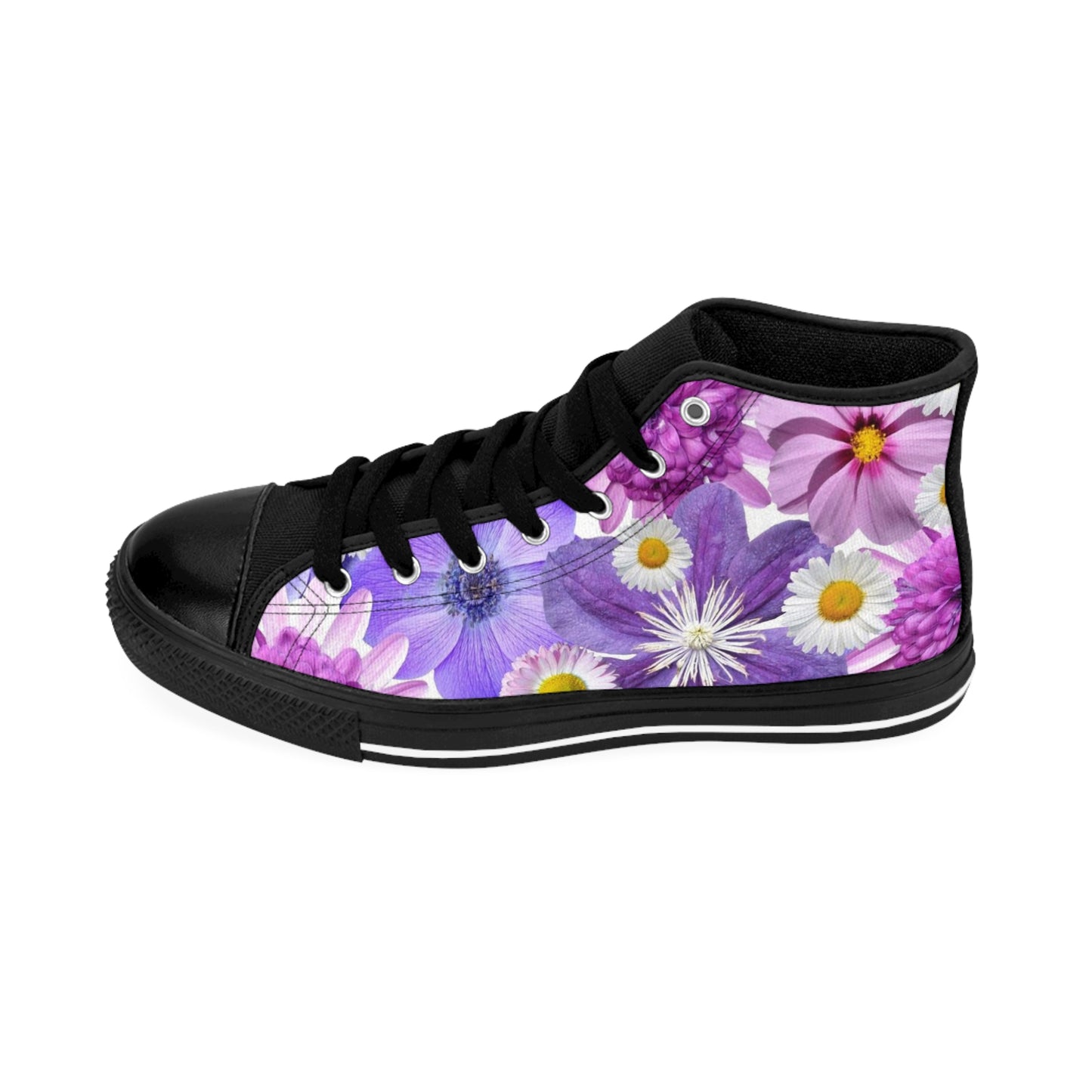 Flores Moradas - Zapatillas Clásicas Inovax Mujer