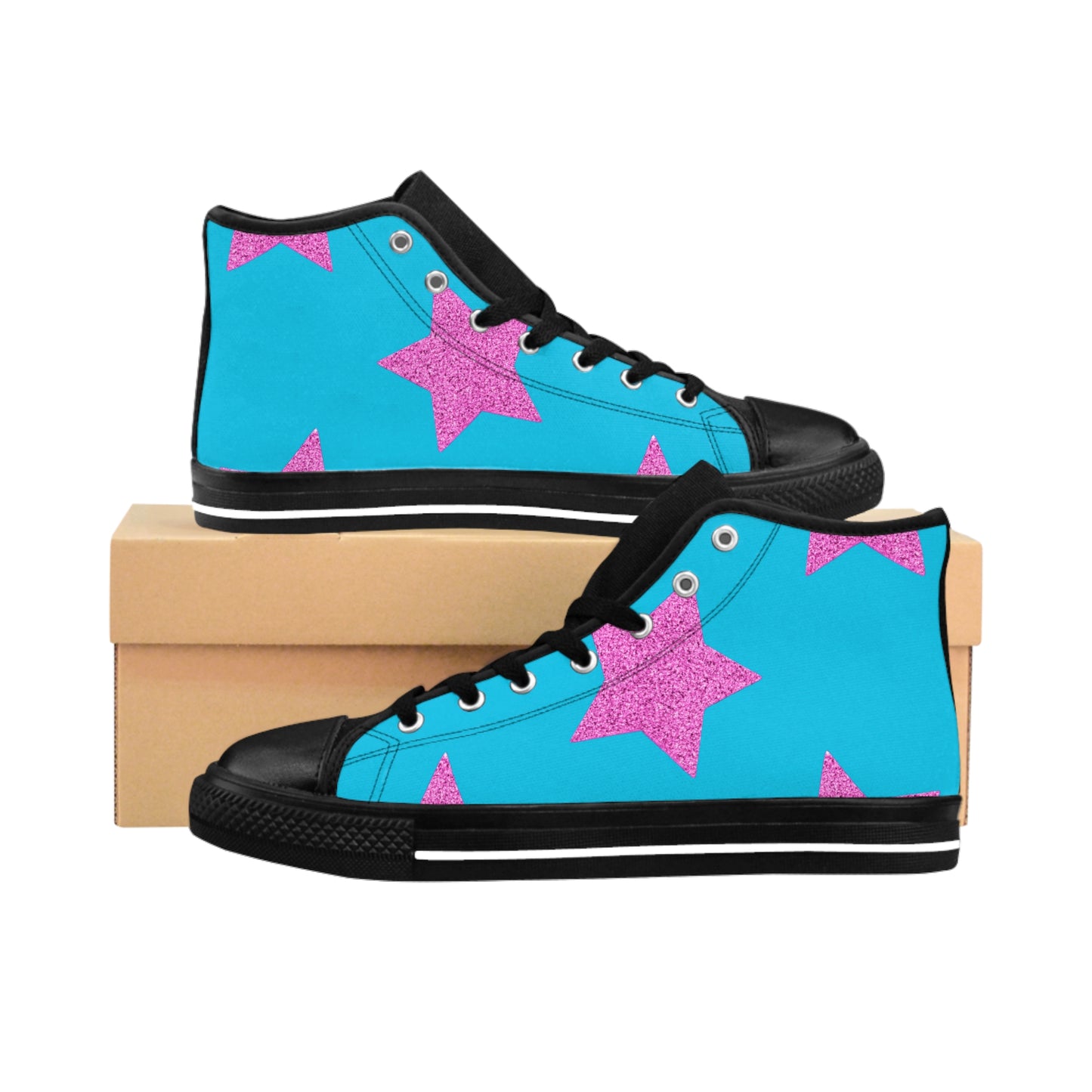 Estrellas Rosas - Zapatillas Clásicas Inovax Mujer