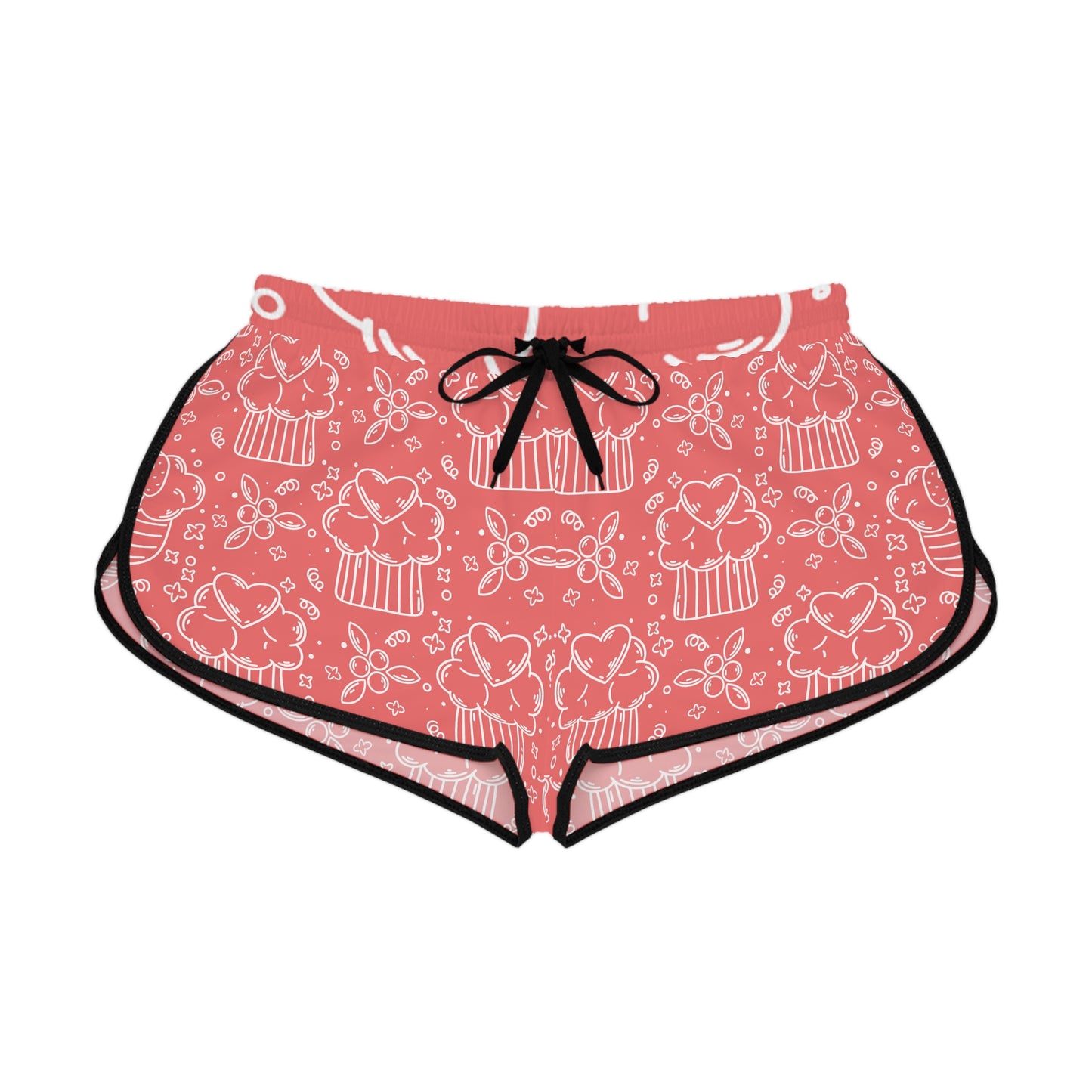 Doodle Pancake - Pantalones cortos relajados para mujer Inovax