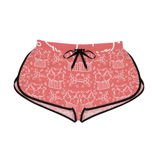 Doodle Pancake - Pantalones cortos relajados para mujer Inovax