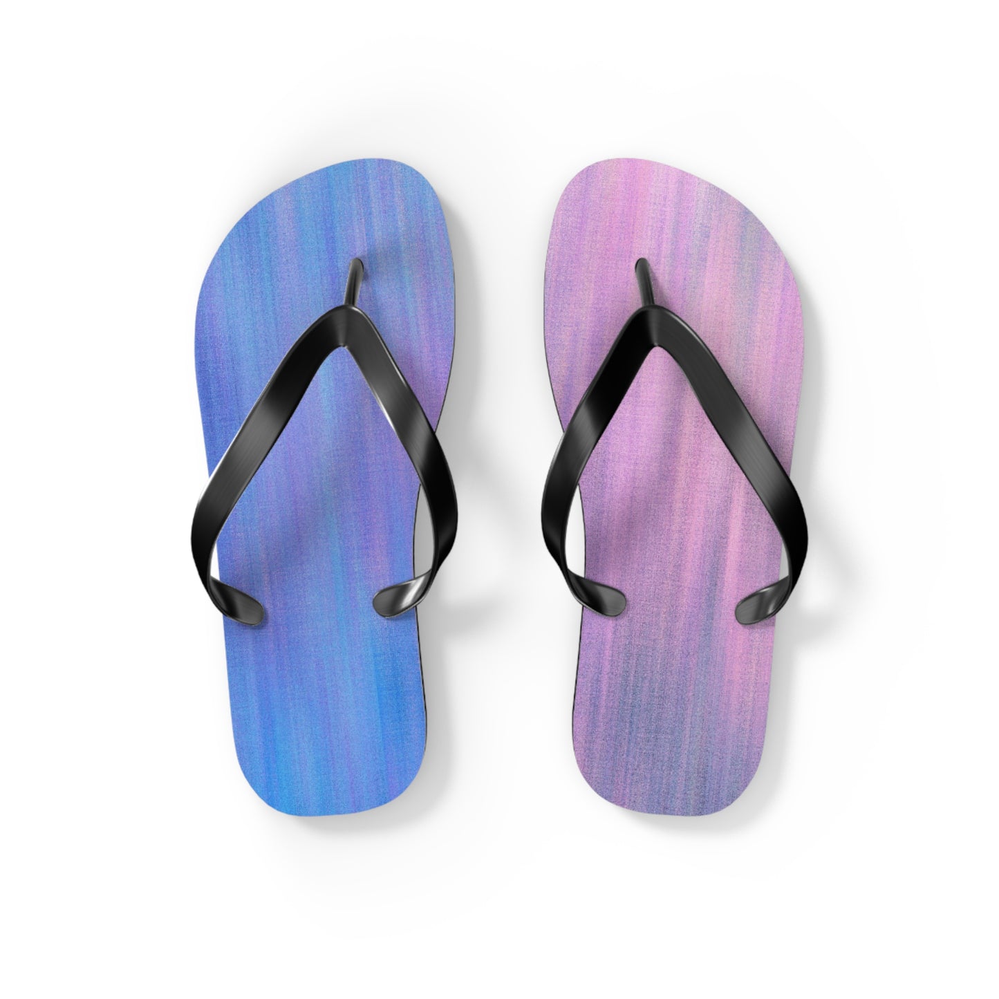 Blue & Purple Metalic - Inovax Flip Flops