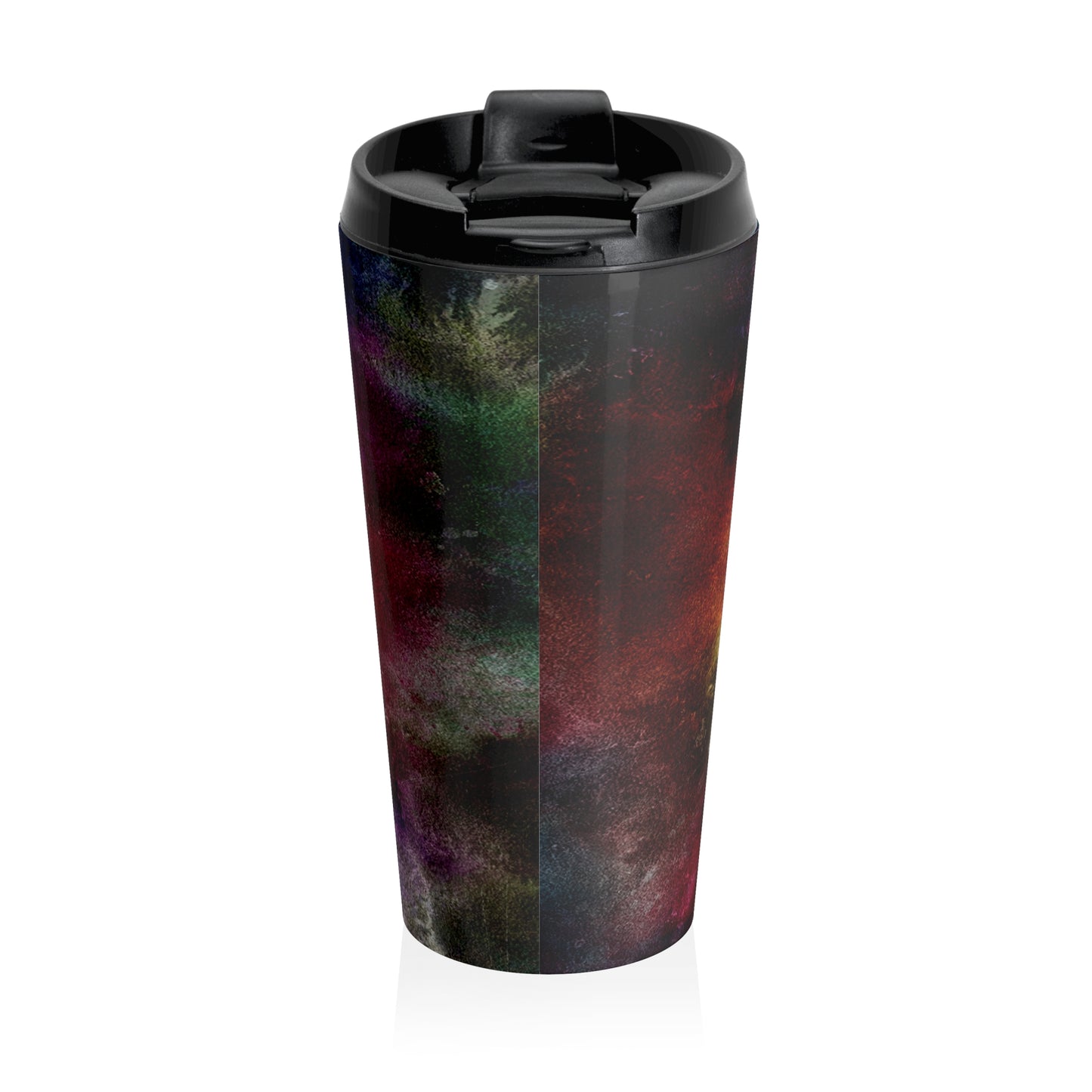 Dark Explosion - Tasse de voyage en acier inoxydable Inovax