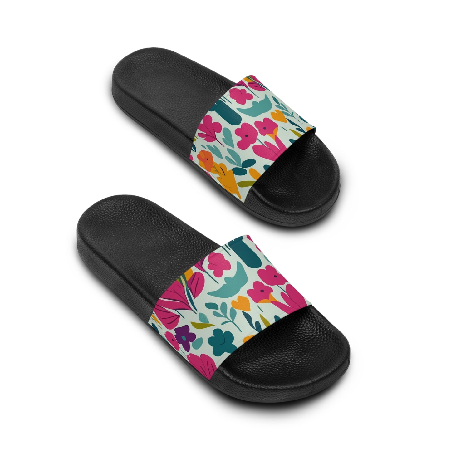 Light flowers - Inovax Women's Slide Sandal