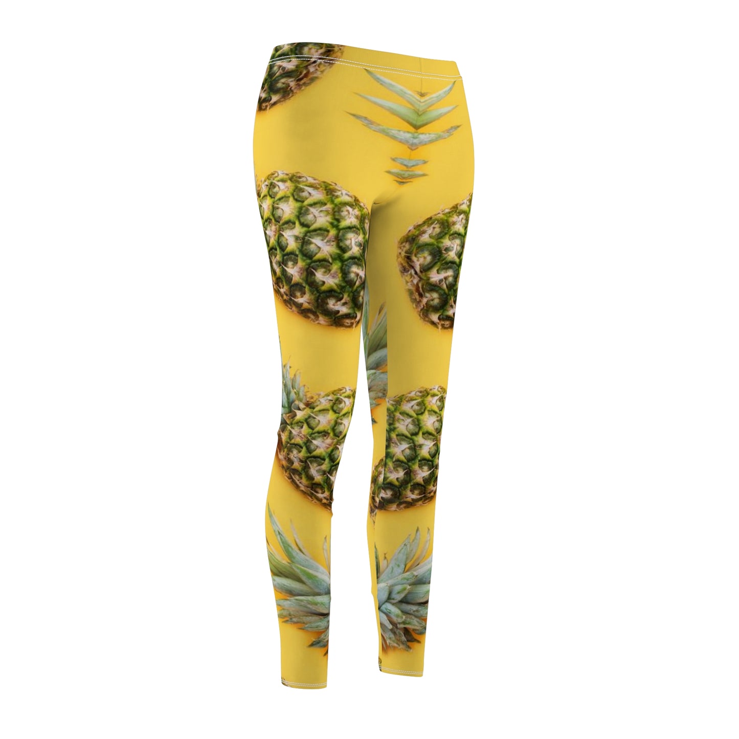 Pineapple - Inovax Women's cut & sew Casual Leggings