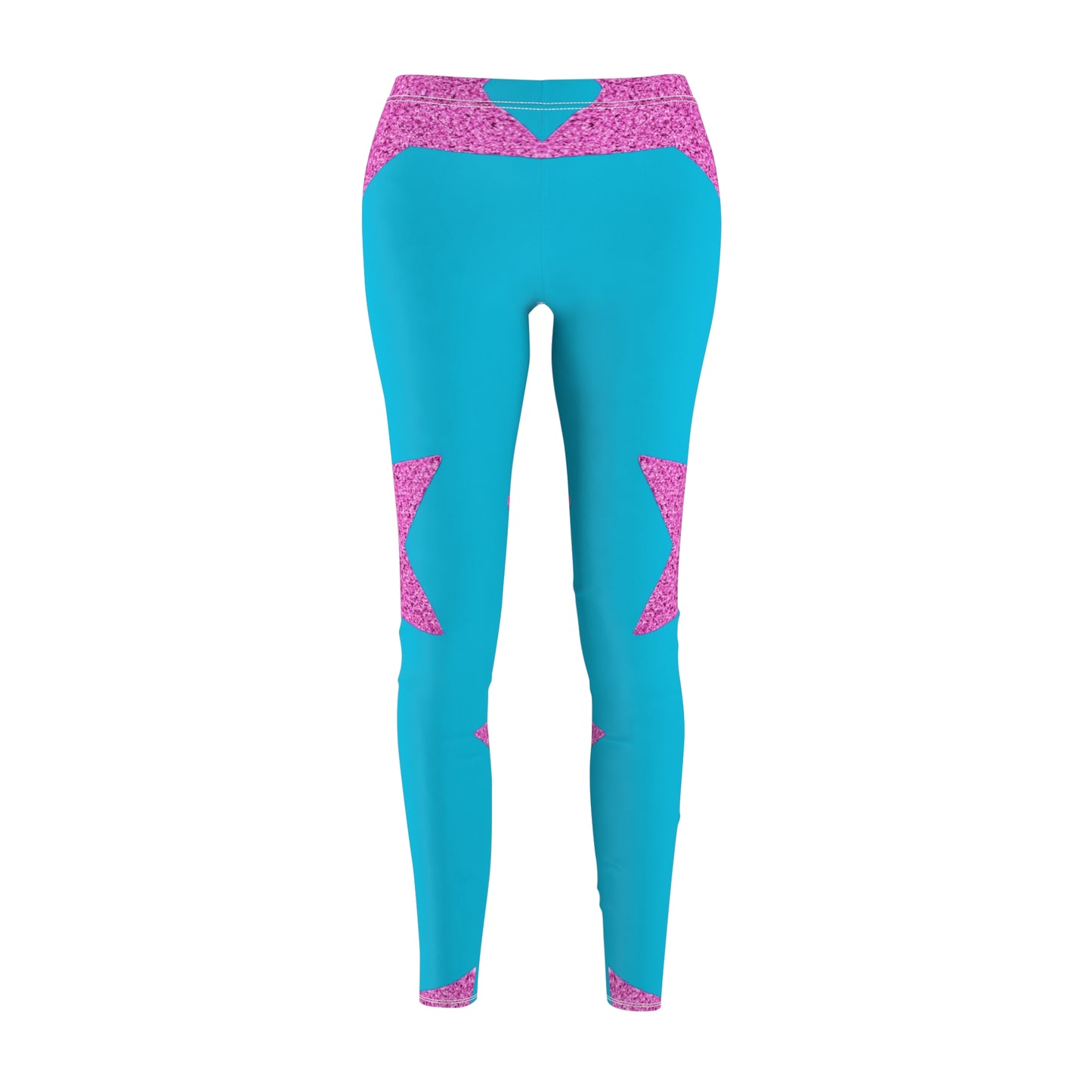 Pink Stars - Inovax Legging décontracté coupé-cousu pour femme