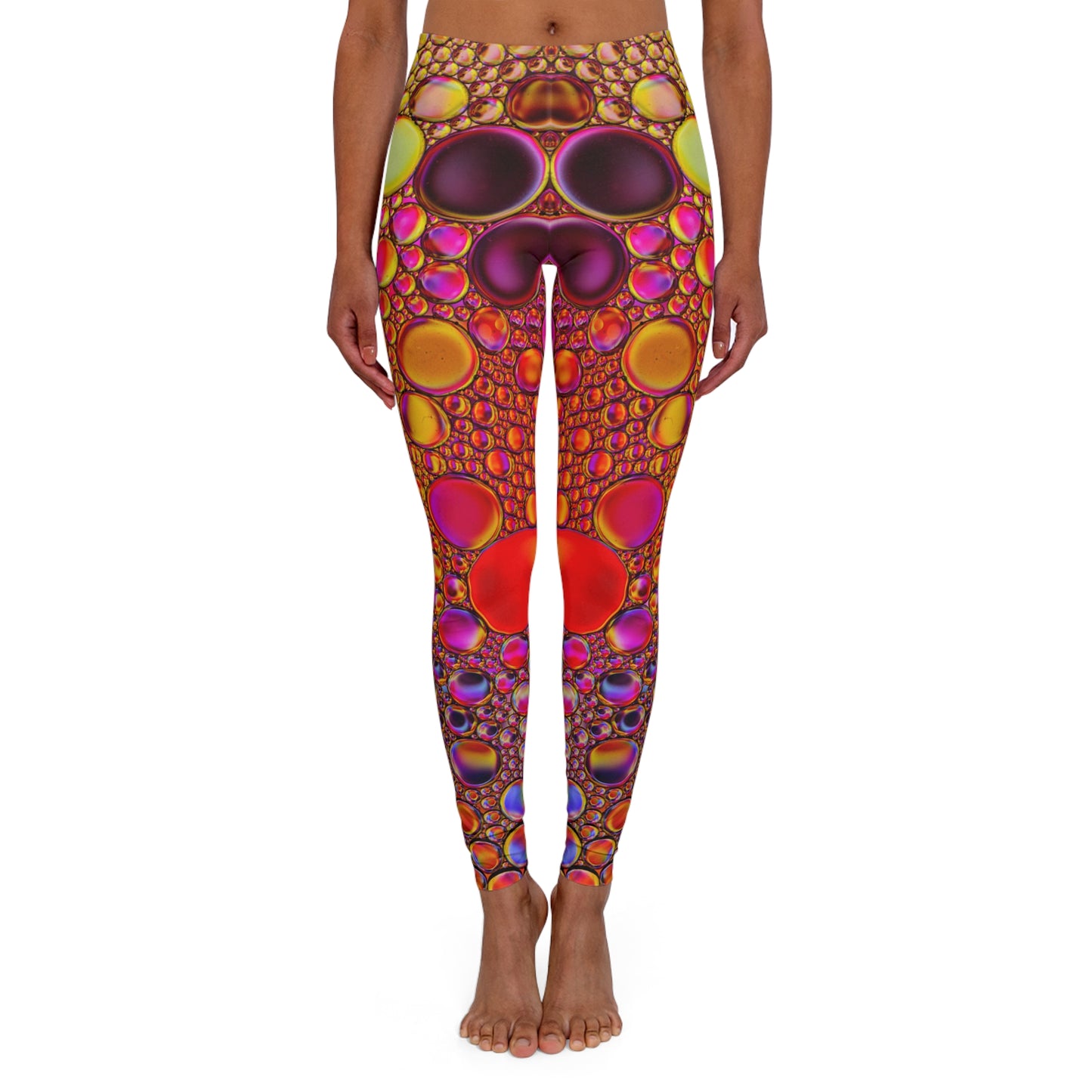 Couleurs scintillantes - Leggings en spandex Inovax pour femmes