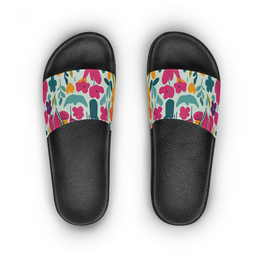 Light flowers - Inovax Women's Slide Sandal