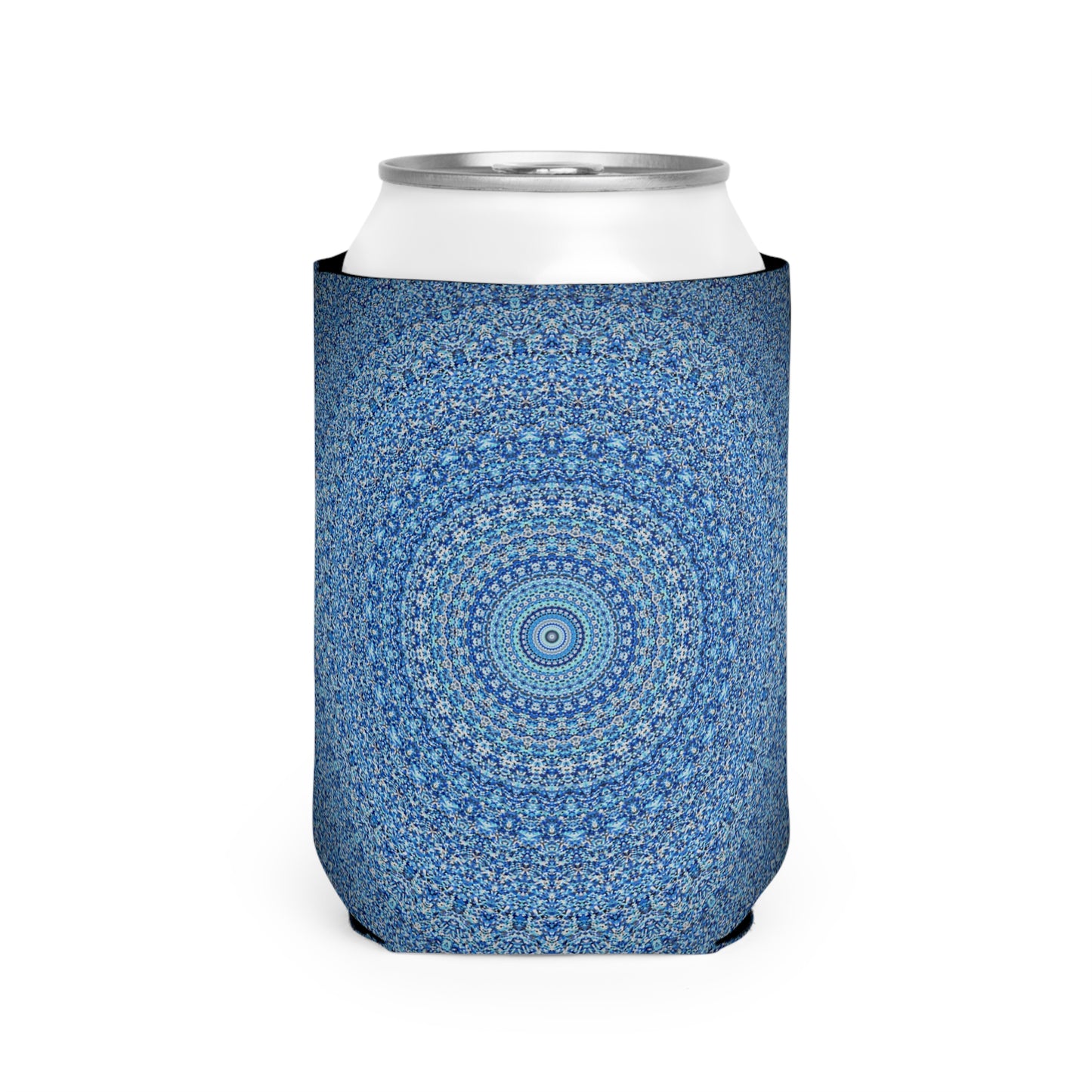 Mandala bleu - Housse isotherme pour canettes Inovax