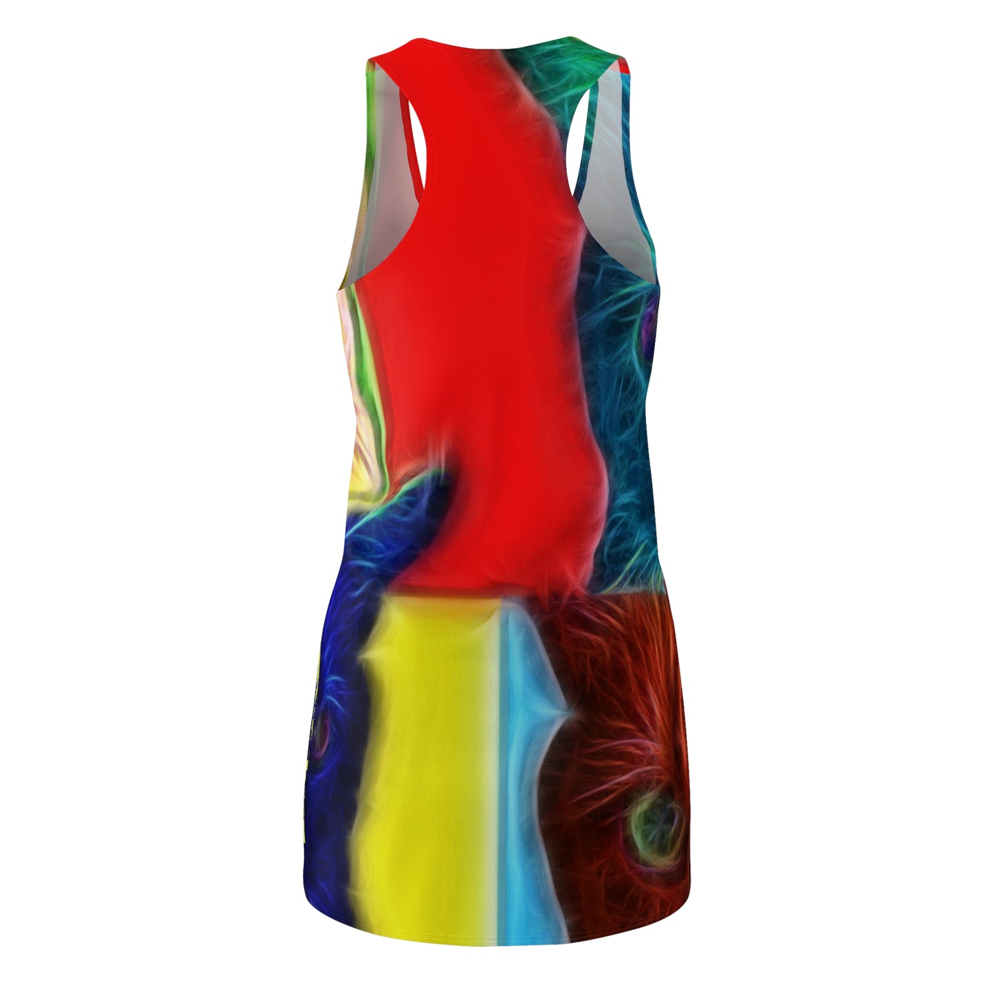 Pop Cats - Inovax Women's Cut & Sew Racerback Dress