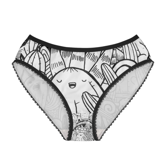 Doodle Cactus - Inovax Women's Briefs