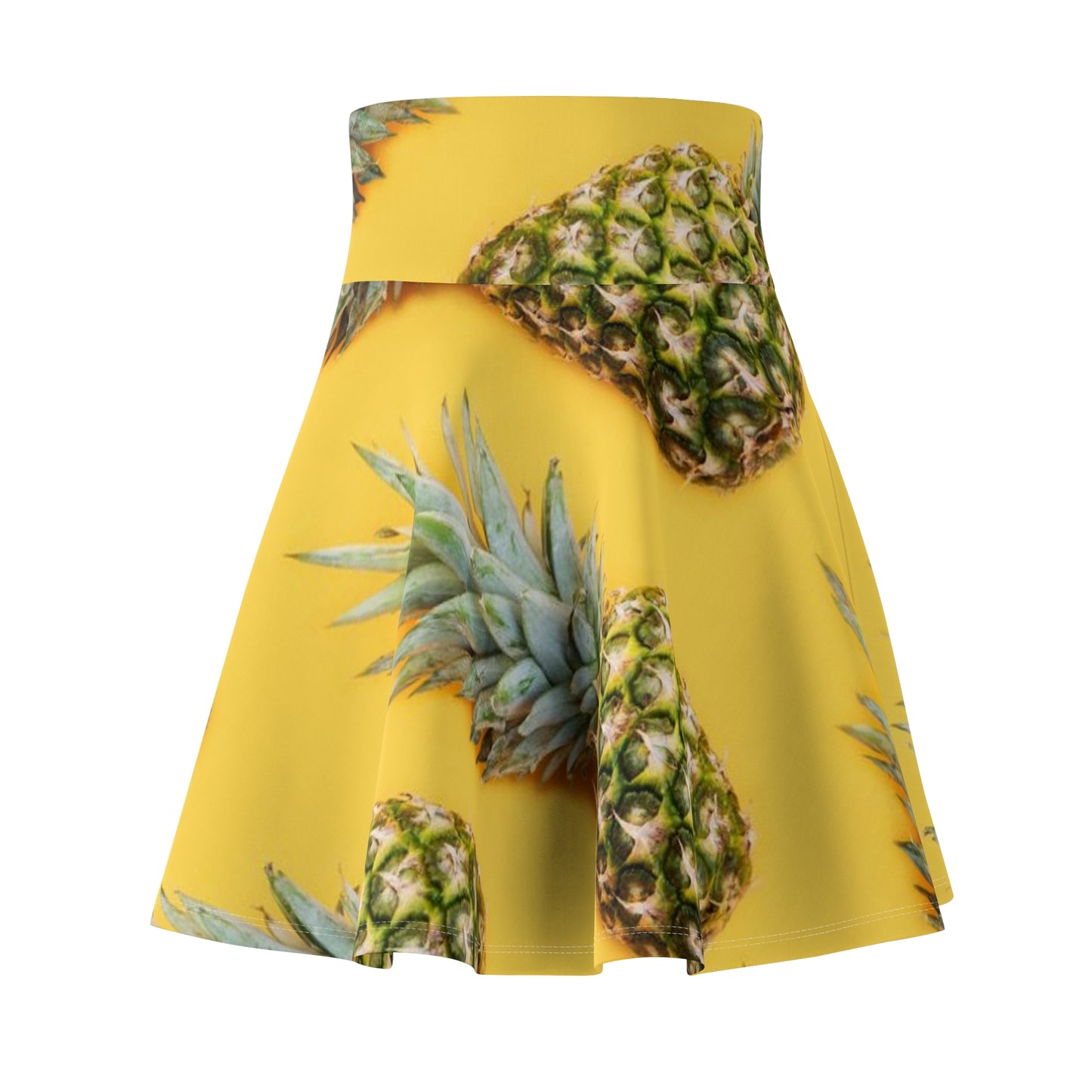 Pineapple - Inovax Woman's Skater Skirt