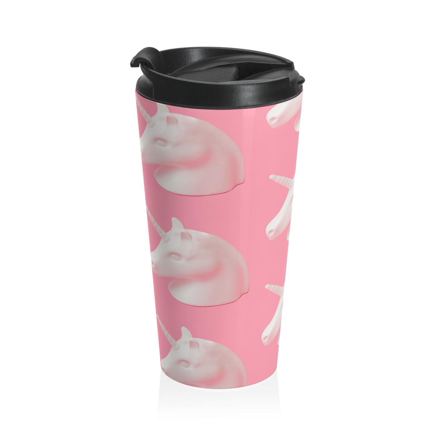 Licorne - Tasse de voyage en acier inoxydable Inovax