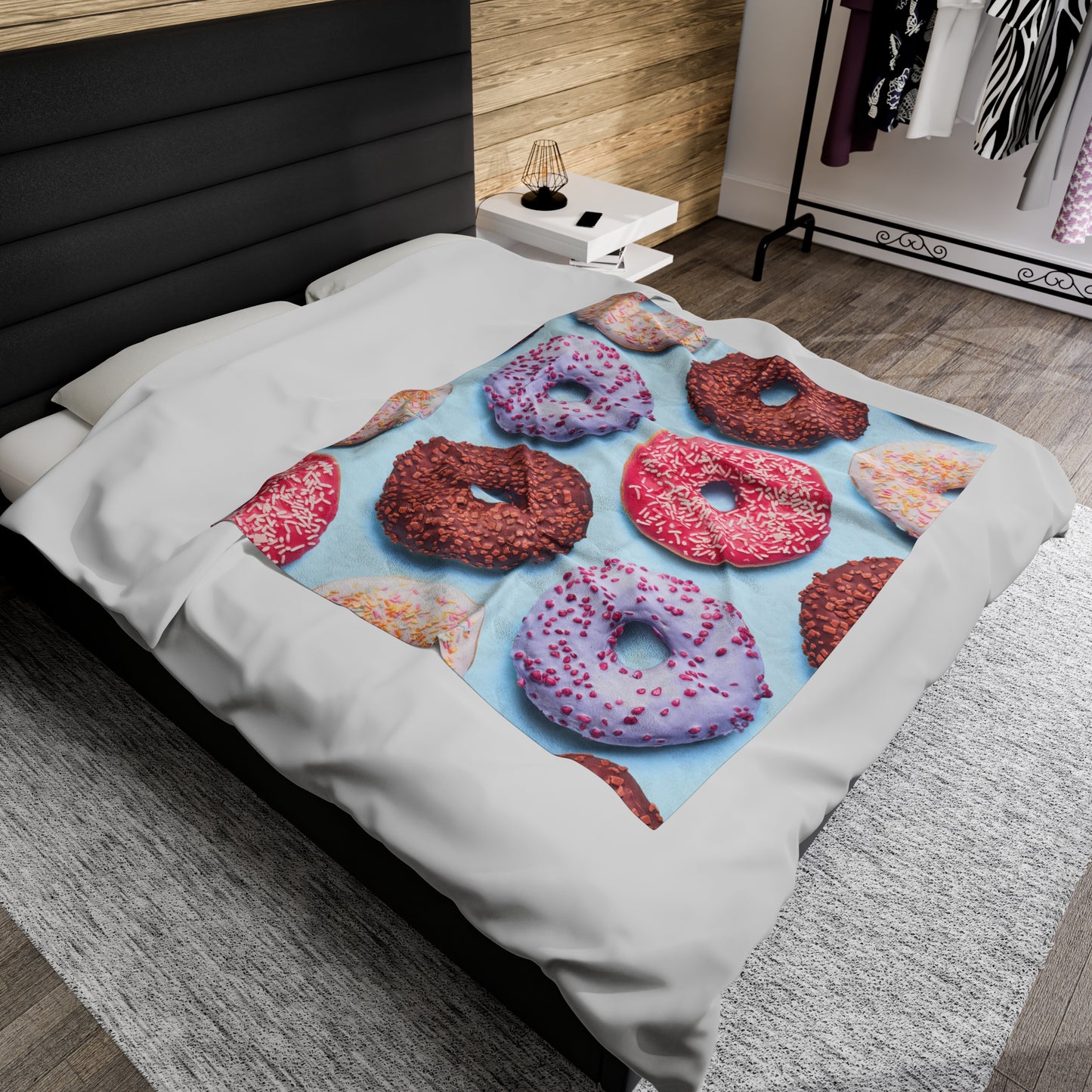 Donuts - Inovax Velveteen Plush Blanket