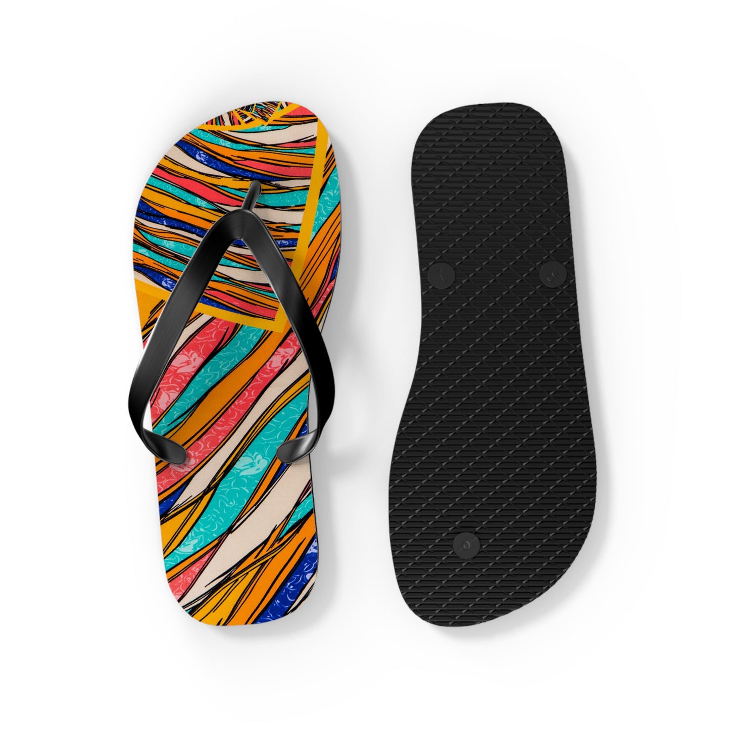 Color Brushstroke - Inovax Flip Flops