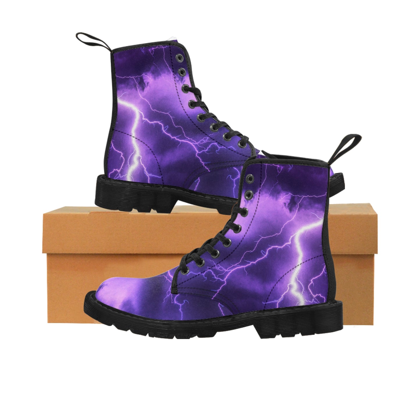 Electric Thunder - Inovax Men's Canvas Boots