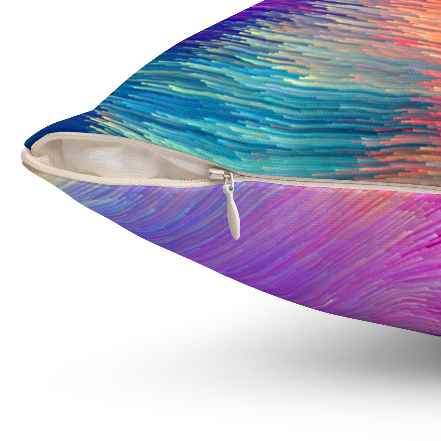 Neon Splash - Inovax Spun Polyester Square Pillow