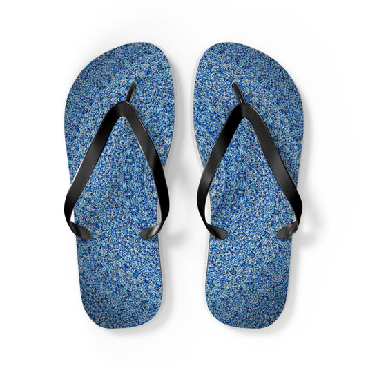 Blue Mandala - Inovax Flip Flops