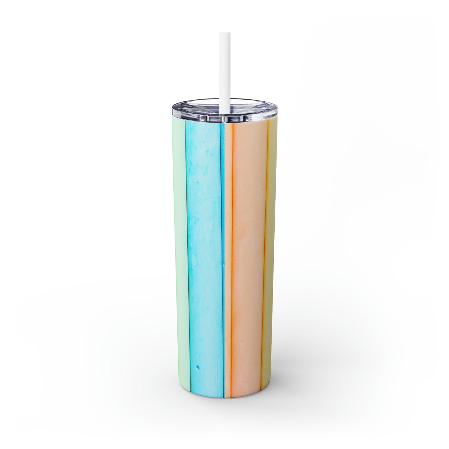 Rainbow - Inovax Maars® Skinny Tumbler with Straw 20oz