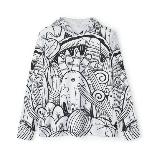 Doodle Cactus - Sudadera con capucha deportiva de calentamiento para hombre