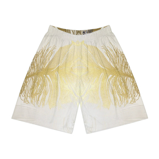 Golden Feathers - Inovax Men’s Sports Shorts