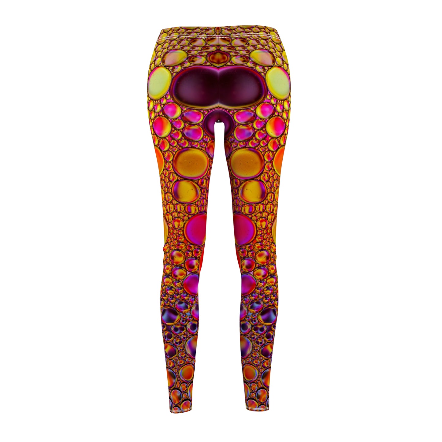 Colores brillantes - Inovax Leggings casuales cortados y cosidos para mujer