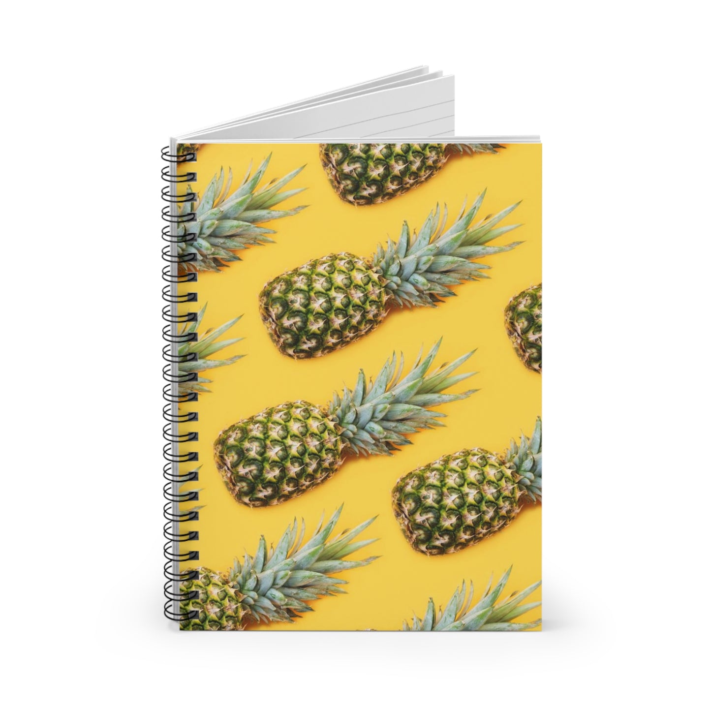 Piña - Cuaderno Espiral Inovax (Línea Reglada)