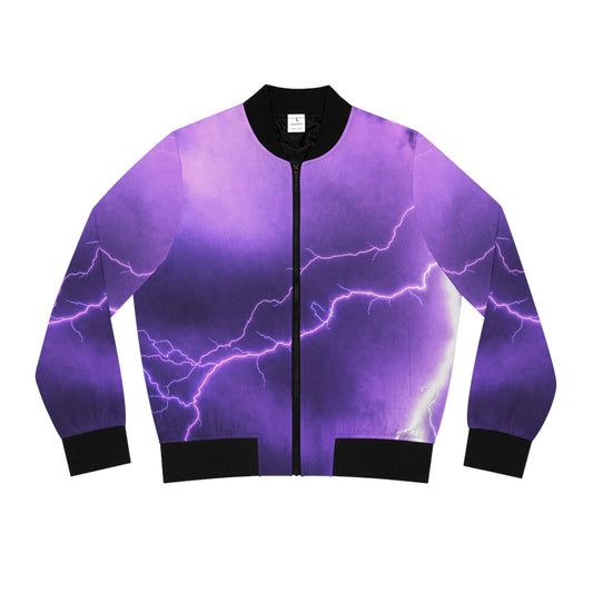 Electric Thunder - Inovax Women's Bomber Jacket