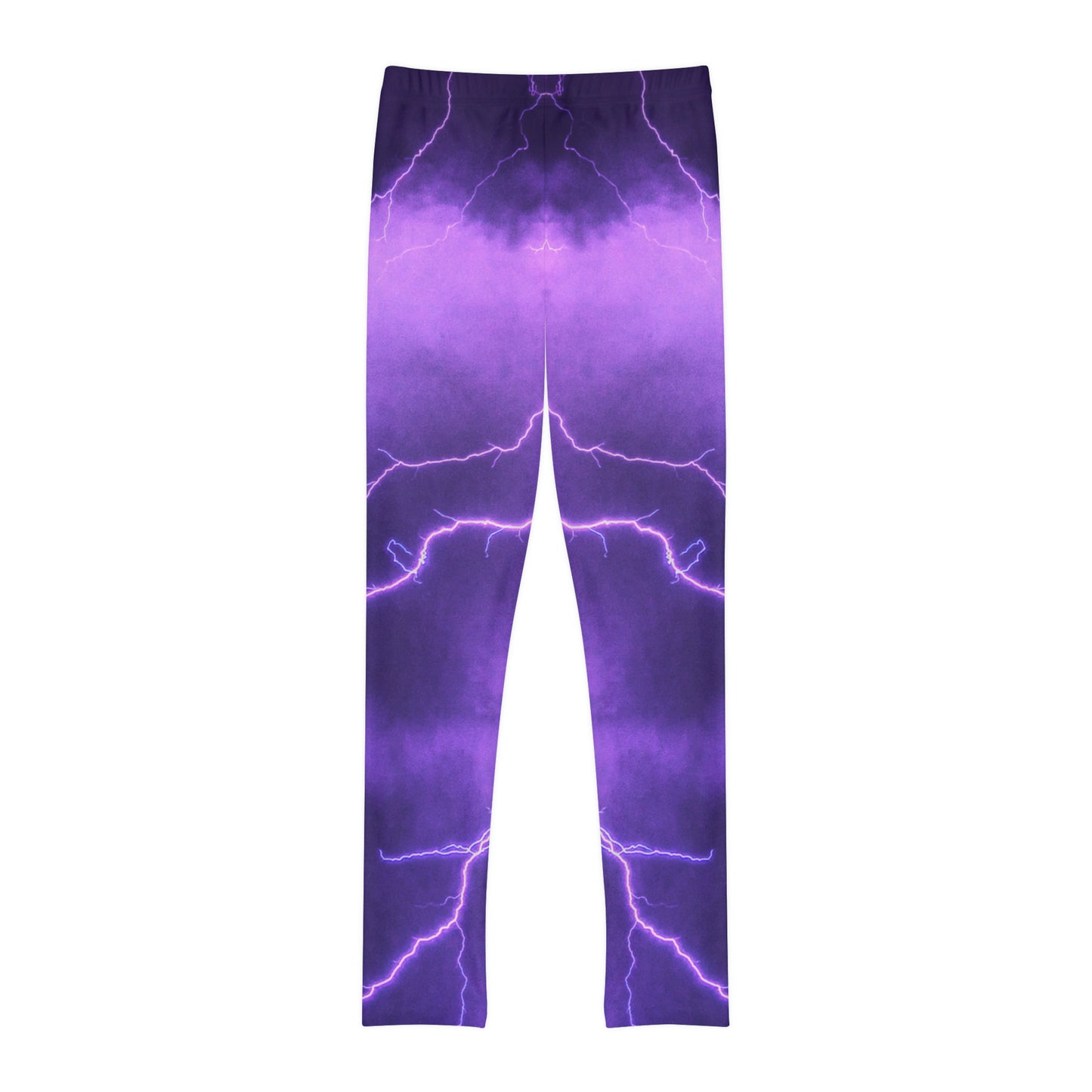 Electric Thunder - Leggings de longitud completa para jóvenes Inovax