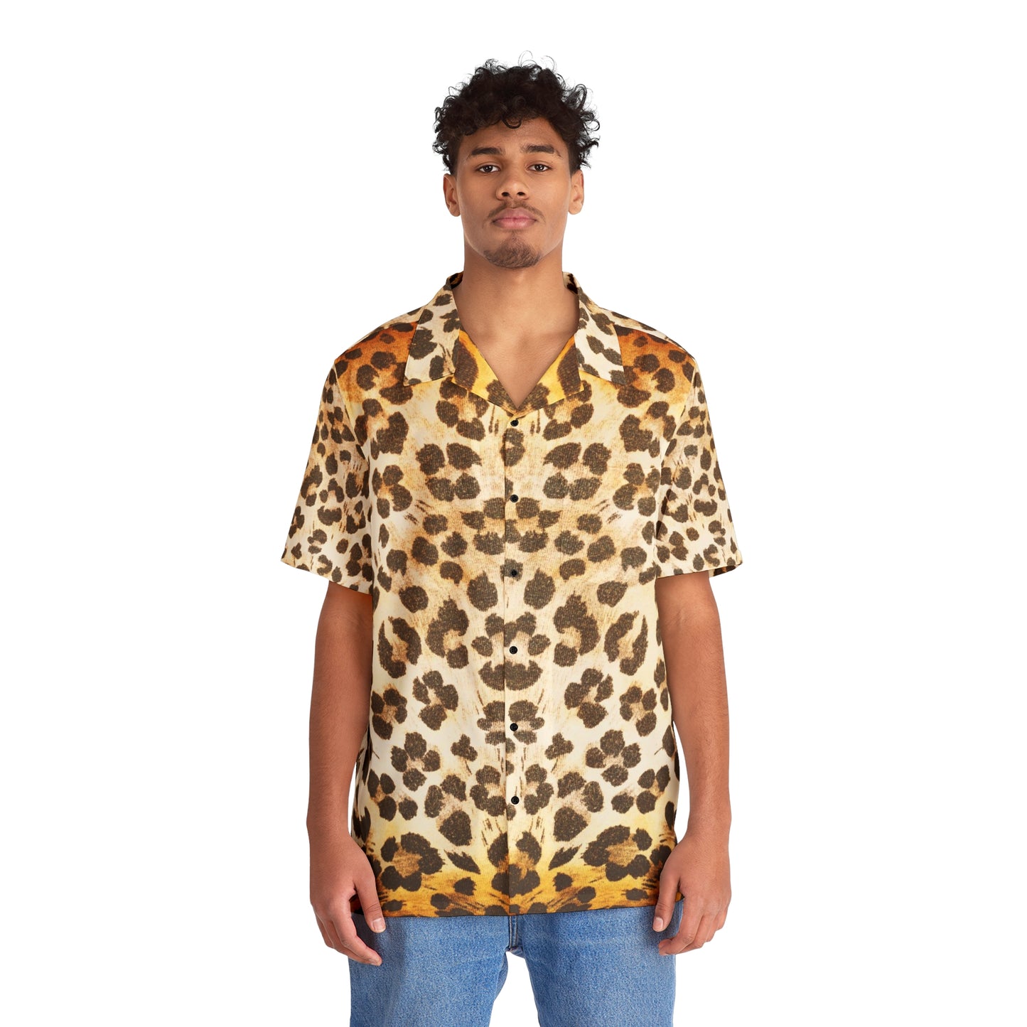 Cheetah - Camisa hawaiana para hombre Inovax