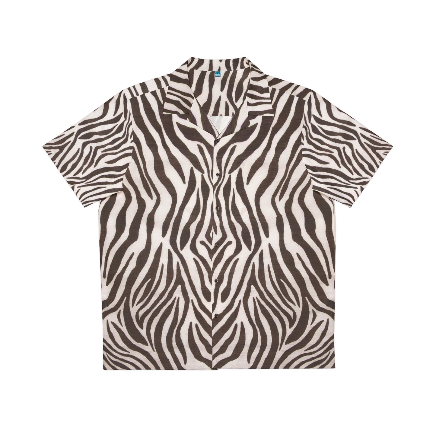 Zebra - Chemise hawaïenne pour hommes Inovax