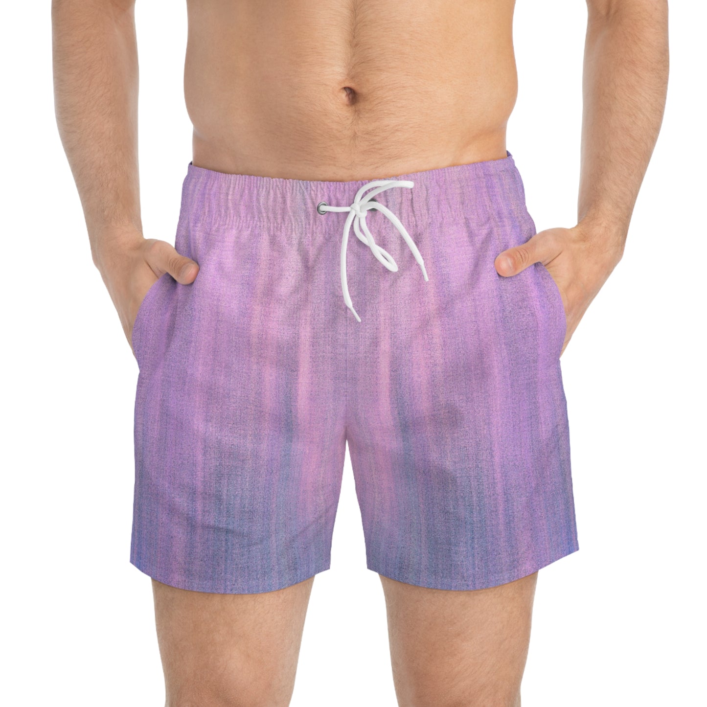 Blue & Purple Metalic - Inovax Swim Trunks