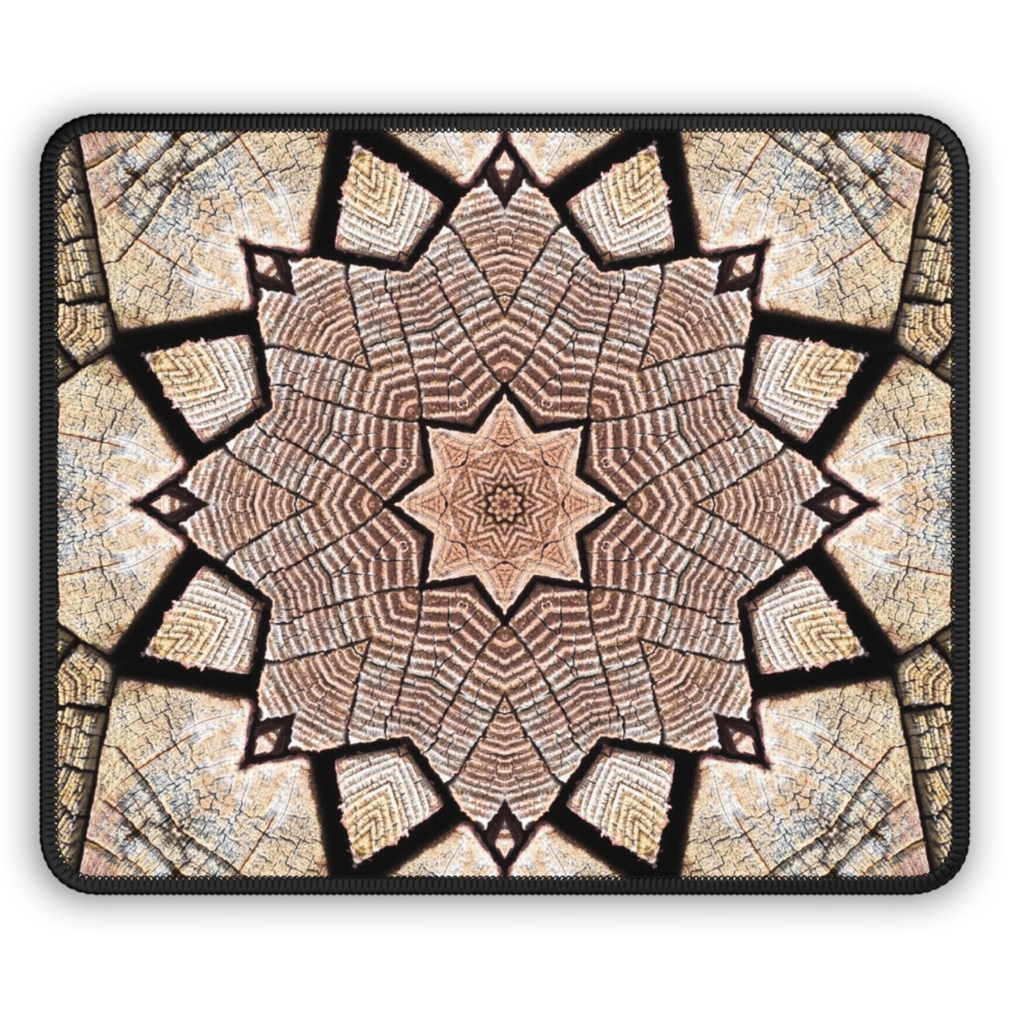 Mandala marron - Tapis de souris de jeu Inovax