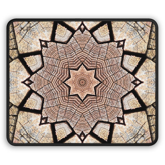 Mandala marron - Tapis de souris de jeu Inovax