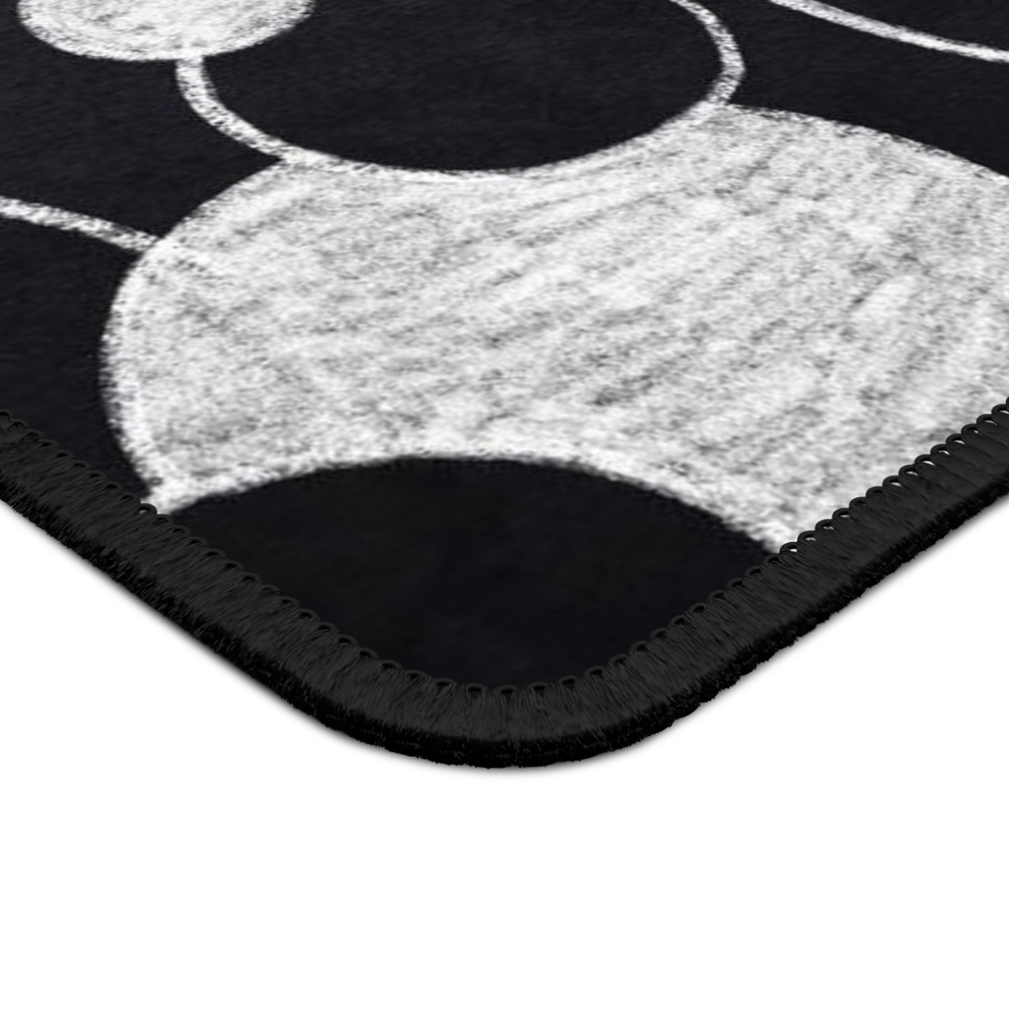 Points noirs - Tapis de souris de jeu Inovax