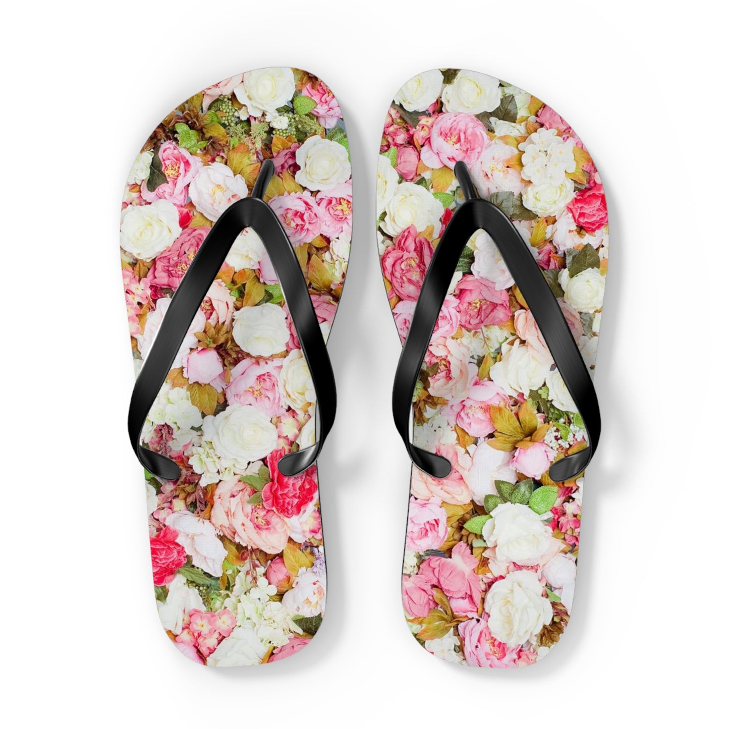 Flores Rosas - Chanclas Inovax